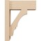 Ekena Millwork 6-in W x 14-in D x 18-in H Balboa Block Rough Cedar Woodgrain TimberThane Outlooker, Primed Tan OUTUR060X14X18BOA44RCPR - alternate 4